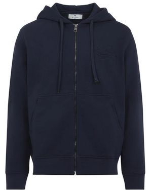 Etro Zip-Throughs - Blauw