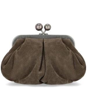 Weekend by Maxmara Clutches - Marrón