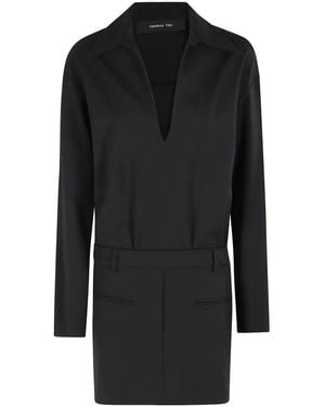 FEDERICA TOSI Short Dresses - Nero