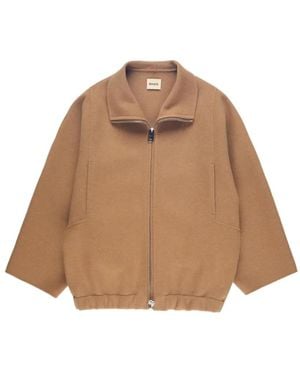 KHAITE Light Jackets - Marrone