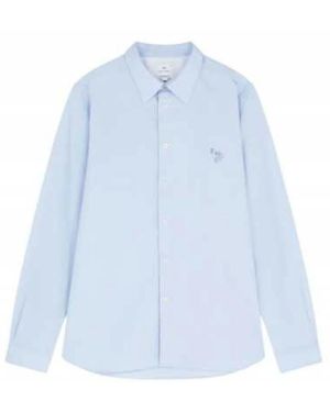 Paul Smith Zebra Shirt - Blau