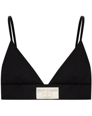Palm Angels Baumwoll-Bh - Schwarz
