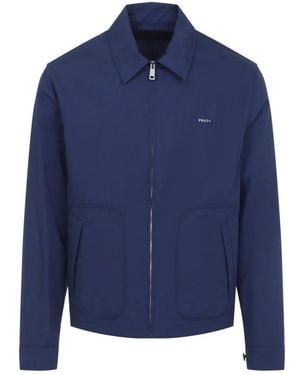 Prada Light Jackets - Azul