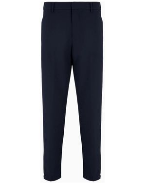 Emporio Armani Suit Trousers - Blu