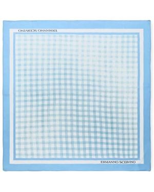 Ermanno Scervino Pocket Scarves - Blue