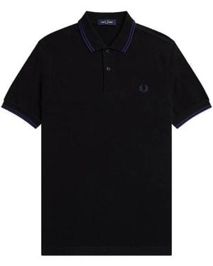 Fred Perry Tops ,Zwart ,Katoen M3600 Polo