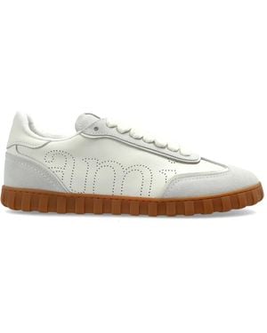 Ami Paris Sportschuhe Mit Logo - Weiß