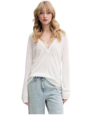 IRO V-Neck Knitwear - Bianco