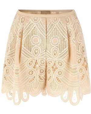 Elie Saab Casual Shorts - Neutro