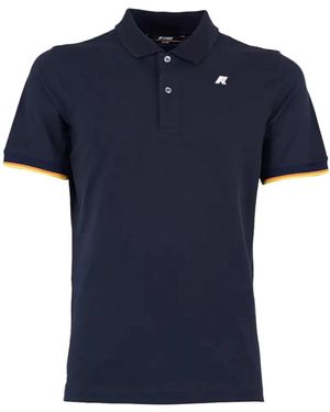 K-Way Polo Shirts - Blue