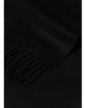 Sunspel Winter Scarves - Negro