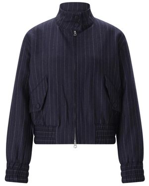 Rag & Bone Jassen ,Blauw ,Wol Blouson-Jack