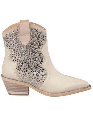 Alma En Pena. Cowboy Boots - Neutro