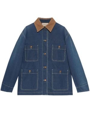 Gucci Denim Jackets - Blue