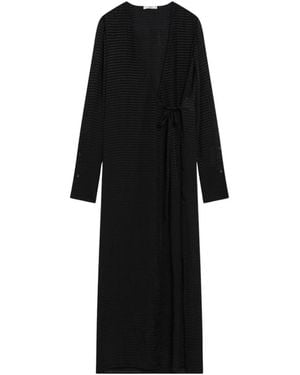Fendi Wrap Dresses - Negro