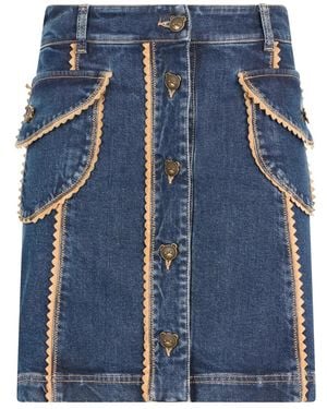 Moschino Denim Skirts - Blue