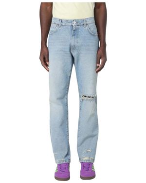 AMISH Straight Jeans - Blu