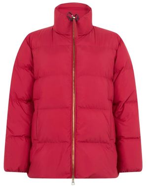 Moncler Vivantesse Korte Donsjas - Rood