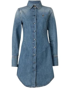 Vivienne Westwood Shirt Dresses - Blue