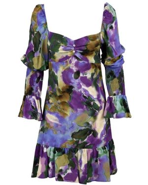 Mar De Margaritas Short Dresses - Blue