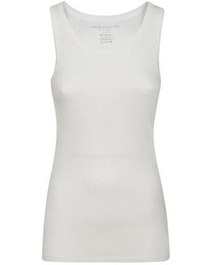 Majestic Filatures Sleeveless Tops - Grey