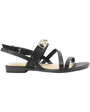 Guess Flat Sandals - Black