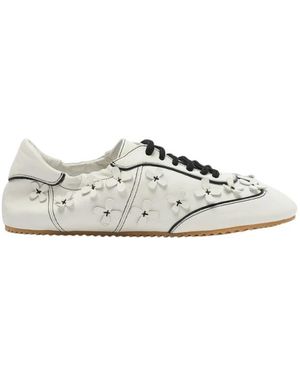 SCAROSSO Schoenen ,Wit ,Katoen Riley Sneakers - Meerkleurig
