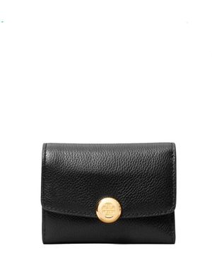 Tory Burch Accessoires ,Zwart ,Leer Romy Portemonnee