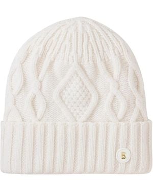 Bogner Jamila Cashmere Cap - Wit