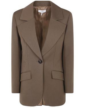 Chloé Jassen ,Bruin ,Klassieke Blazer