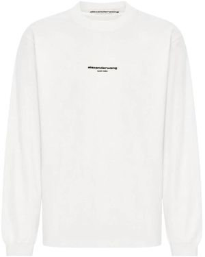 Alexander Wang Long Sleeve Tops - Blanco
