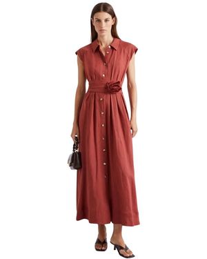 Marella Maxi Jurken - Rood