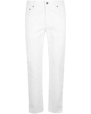 Burberry Slim-Fit Jeans - Blanco