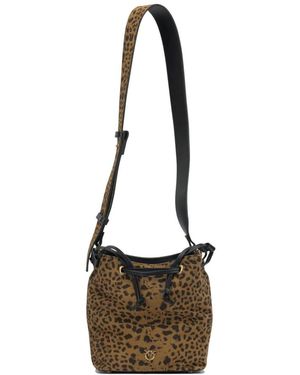 Pinko Bucket Bags - Brown