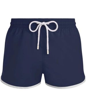 Vilebrequin Short Ultra-Light Swim Shorts Solid - Blau