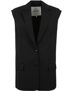 Birgitte Herskind Cohen Ärmelloser Blazer - Schwarz