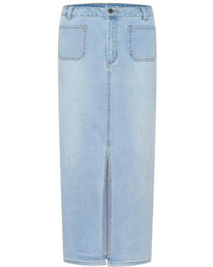 Kaffe Denim Skirts - Azul