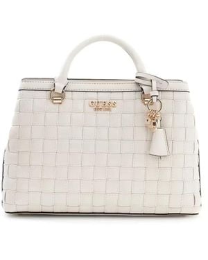 Guess Sandy Girlfriend Satchel - Weiß