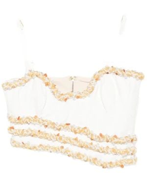 PATBO Sleeveless Tops - White