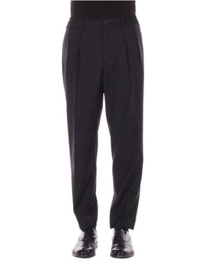 Tagliatore Straight Trousers - Blue