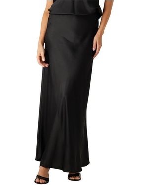 Resort Finest Rokken ,Zwart ,Polyester Maxi Rok