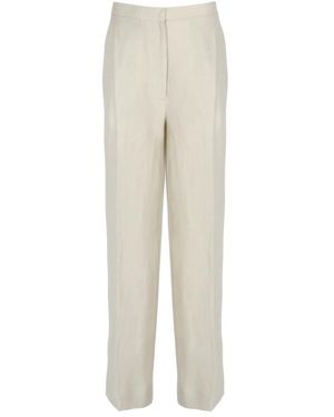 Lardini Straight Trousers - Neutro