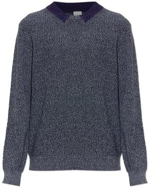 Paul Smith Round-Neck Knitwear - Azul
