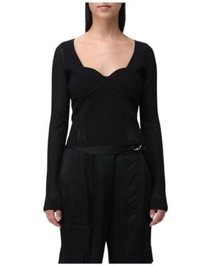 Jonathan Simkhai Long Sleeve Tops - Black