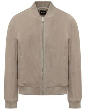 HUGO Bomber Jackets - Brown