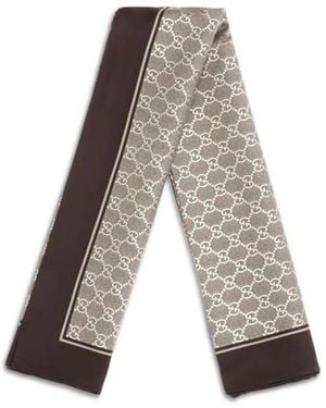 Gucci Silky Scarves - Grey