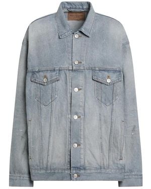 Balenciaga Denim Jackets - Blue