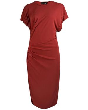 DSquared² Dresses > Day Dresses > Midi Dresses - Rood