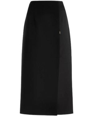 Genny Midi Skirts - Black
