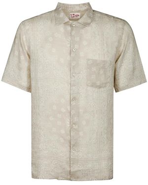 MC2 Saint Barth Short Sleeve Shirts - Natural